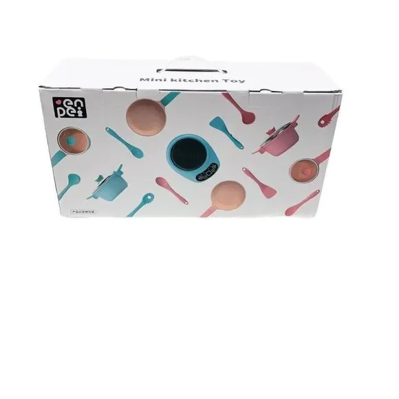 NEW Enpei Mini Kitchen Set With Real Stove - Picture 6 of 8